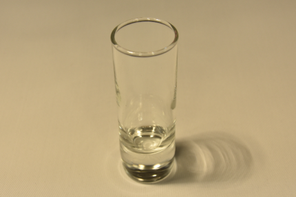 Falarka pohár minicső (üveg)