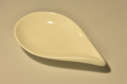 Falatka tálka csepp 12cm (porcelán)