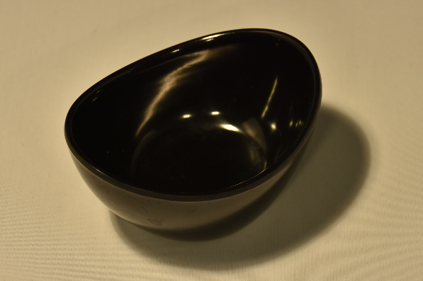 Falatka tálka melamin ovális csónak (porcelán)