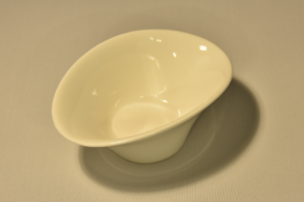 Falatka tálka ovális csónak (porcelán)