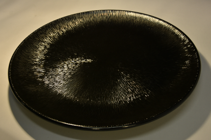FF. kínáló melamin 40cm (fekete)