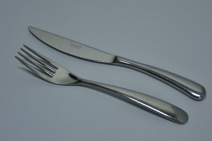 Salvinelli szerviz eszköz (nagy kés és nagy villa)